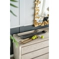 thumbnail image 3 of CC Home Furnishings Slim Rectangular Aluminum Trays - 32.25" - Set of 3, 3 of 9