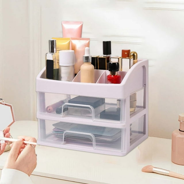 Chmadoxn Office Storage & Organization, Storage Rack Drawer Type Student Manicure Lipstick Storage Desktop Office Sundries Organizing Box Cosmetics Storage Convenient Box drawer type storage rack
