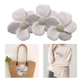 thumbnail image 4 of Parches con flores Gloria Apliques de parche con cuentas 3 uds blanco, 4 of 9
