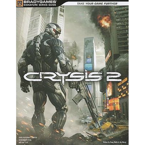 Pre-Owned Crysis 2 Brady Games Official Strategy Guide Book - (PS3 / X-Box 360 & PC)