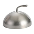 thumbnail image 3 of Tapa protectora antipolvo de acero inoxidable para alimentos, ideal para cocinas, interiores y exteriores de restaurantes. Diseño retro de 22 cm., 3 of 8