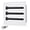 White-6x6, variant on White 6x4 Aluminum Alloy Linear Slot Diffuser Heating Vent Cover