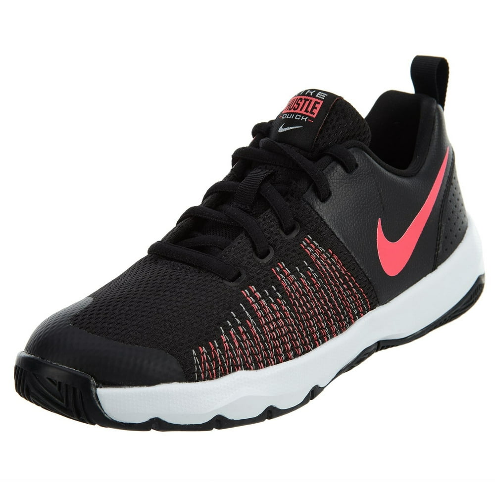 Nike - Nike TEAM HUSTLE QUICK GS Youth Girls Black Pink Athletic ...