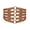 light brown, variant on Slccxzc Women Wide Belt New Metal Buckle Women Elastic Waistband Leather Rivet Ultra Wide Belt Elastic Belts For Woman