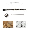 thumbnail image 2 of Modelo de clarinete en miniatura ANGGREK 74 pulgadas con soporte para coleccionista, 2 of 7