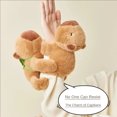 thumbnail image 3 of Muñeco de peluche bonito de 5 uds., muñeco de delfín de agua, anillo a presión para muñeca, juguetes de peluche, juguetes de capibara, anillo de mano, círculos Pop divertidos, vacaciones para niños Gi, 3 of 5