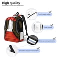 thumbnail image 3 of Disketp CHARRO SUIT Mochila de Lona Estampada, Mochila Escolar de Viaje Ligera para Estudiantes y Portátil-Medium, 3 of 5