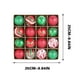 thumbnail image 3 of 16 Piezas de Suministros de Decoración Navideña, Juego de Navidad Colorido de 6 Cm, Decoración de Ventana de Plástico, Árbol de Navidad, Colgante Pequeño, 3 of 6