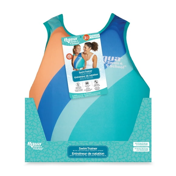 Aqua Leisure Swim School Swim Trainer Vest for Kids - SM/MD