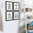 thumbnail image 5 of Excello Global Products Wooden Bathroom Humor Signs : Decor for Home, Restaurant, or Business - 8x10 Inches - Ready to Hang - (Pack of 4, Assortment 3) - EGP-HD-0325, 5 of 6