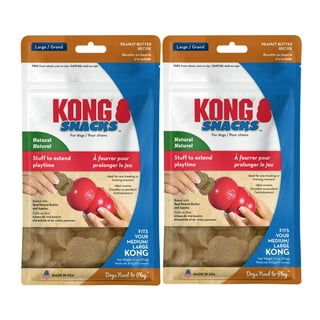 Kong Snack for Dogs, Peanut Butter Recipe, Large - 11 oz