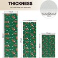 thumbnail image 4 of Green Christmas Gingerbread Man Pattern Kitchen Rugs Sets Of 3,Kitchen Runner Rugs Non Skid Washable,Decorative Kitchen Floor Mats for Kitchen,Sink,Laundry,17"x30"+ 17"x47" + 17"x59", 4 of 6