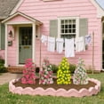 thumbnail image 6 of 1 Pcs Artificial Topiary Trees with Ground Stake for Outdoor, Flowers Cedar Tree UVResistant Shrubs for Indoor Outdoor Artificial Bushes Plants for Home Garden Yard Patio Decor, 6 of 9