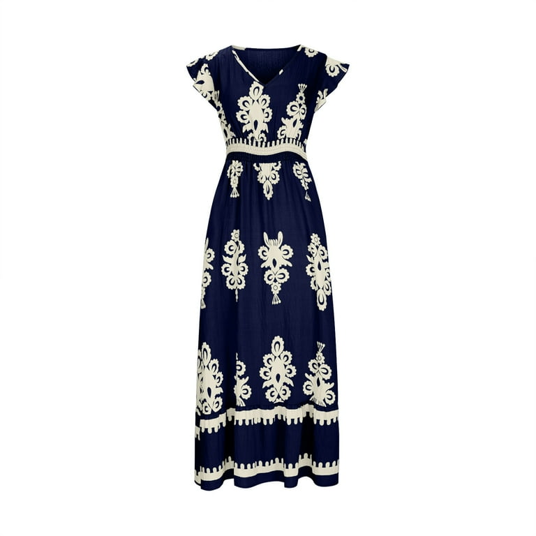 holiday swing dress plus size Plus Size Swing Dresses for Womens 2026 Fashion Summer Casual Beach Dress  Holiday Print Dress