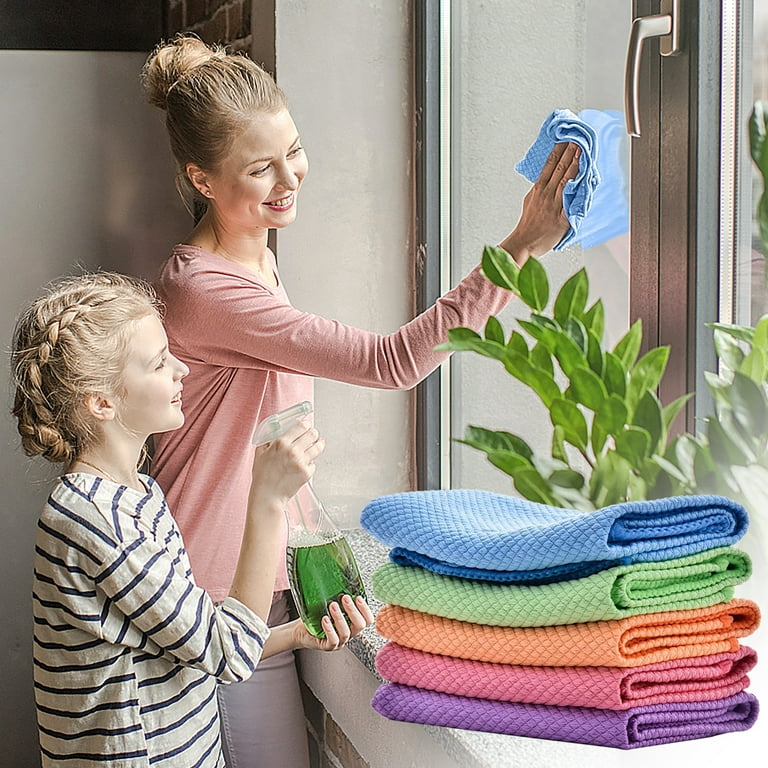 Microfiber Cleaning Dish Cloths for Washing Dishes Dish Towels and  Dishcloths 