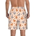 thumbnail image 3 of Naloa Funny Chicken Men's Beach Shorts, Surfing shorts, Swim trunks, Quick Dry Swim Trunks for Surfing Beach Fun - Small, 3 of 9