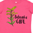 thumbnail image 4 of Inktastic Nebraska Girl Goldenrod Flower Girls Toddler T-Shirt, 4 of 5