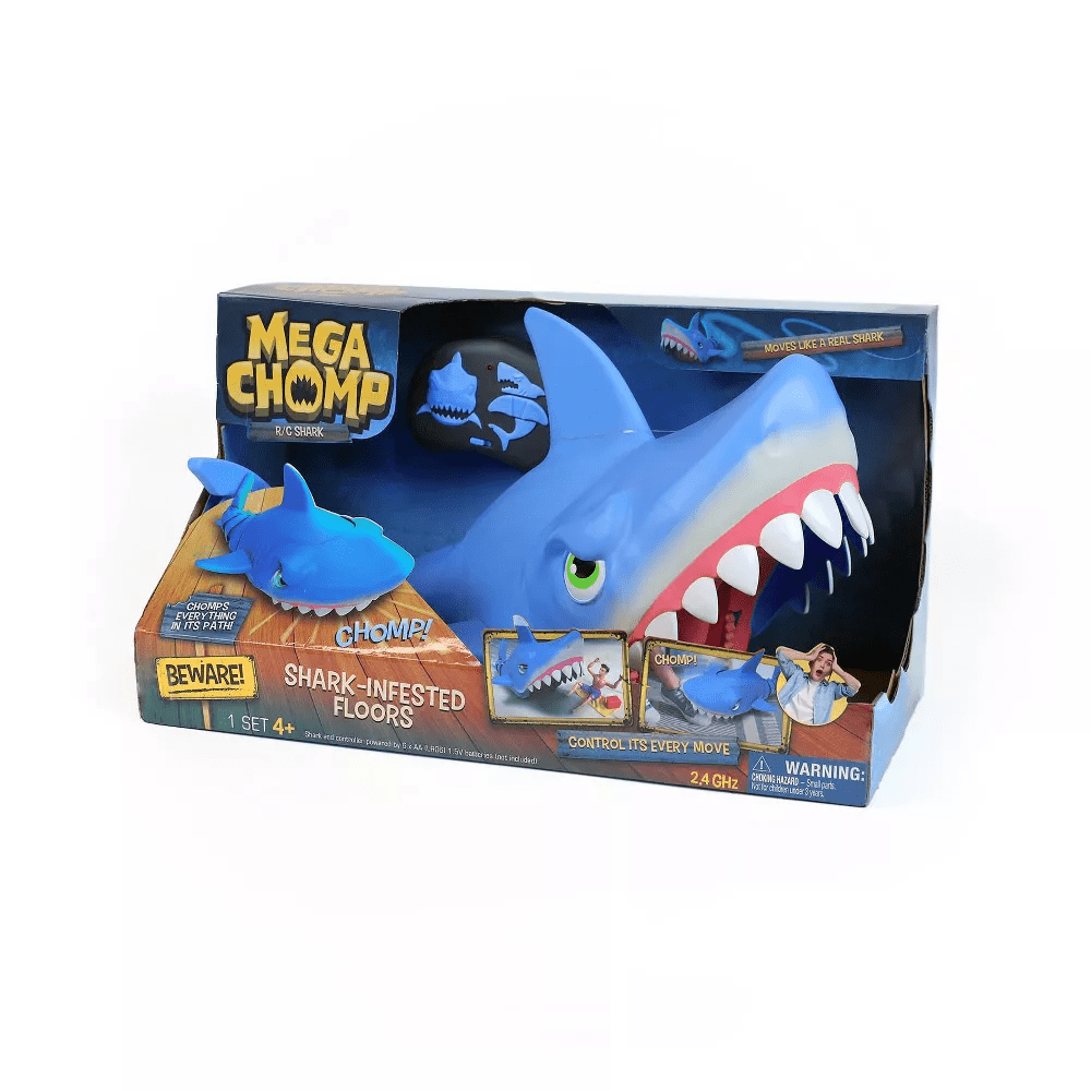 Skyrocket Mega Chomp RC Shark Toy, Ages 4+, 2.4 GHz - Walmart.com