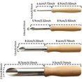 thumbnail image 2 of Herramientas de cerámica de arcilla, 4 piezas, cortadores de arcilla de cerámica de agujero redondo circular, herramientas de cerámica de arcilla de cerámica para modelar TUNC Sencillez, 2 of 5