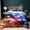 Color4, variant on Demon Anime Slayer Bedding Set All Season Duvet Cover Set Twin Size Light-Weight Soft Quilt Cover 3pcs Set