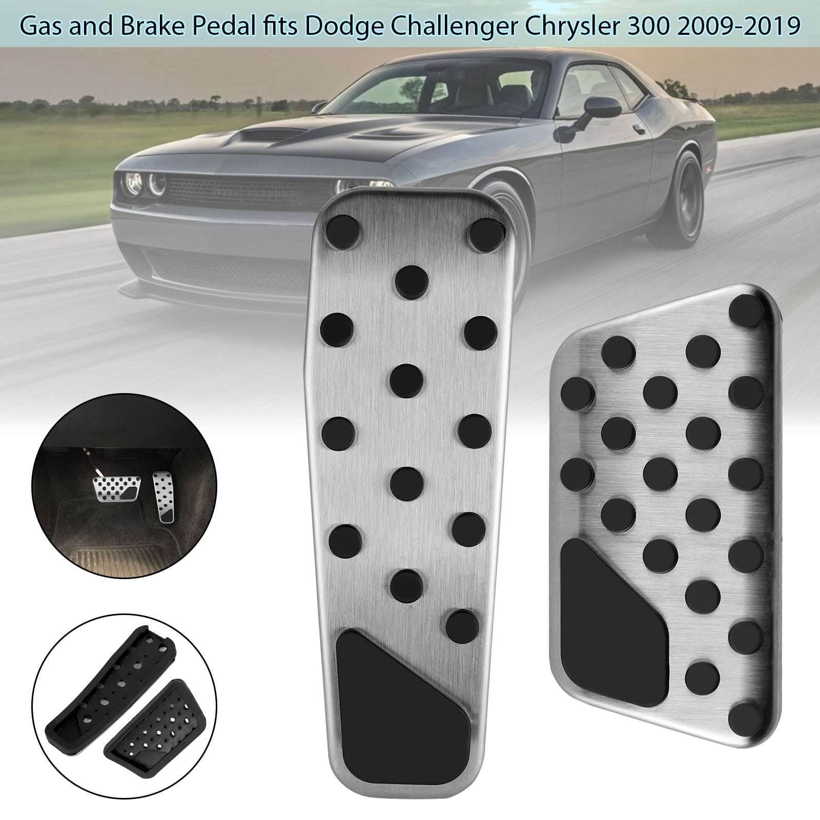 dodge charger pedal covers