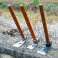 thumbnail image 5 of Mupvlun Garden Hoe – Action Hoe with Long Handle, Handheld Tool for Soil Loosening, Weeding & Nail Removal, Steel & Wood Construction (6.3''x2.95''x15.75'') C, 5 of 5
