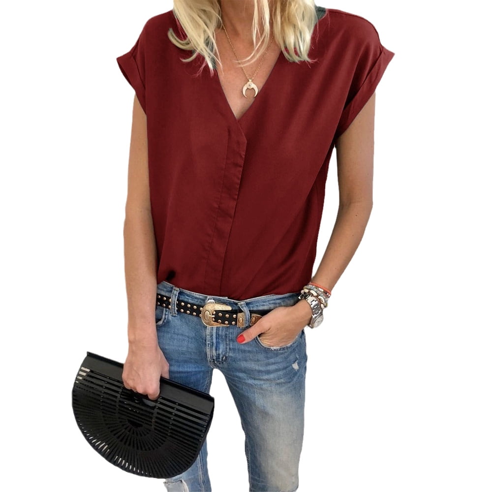 Womens Orange Cut Out in the Front Top 7046 Sz 4XL Womens Orange Cut Out in the Front Top 7046 Sz 4XL
