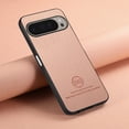 thumbnail image 2 of Dteck Case for Google Pixel 9 Pro XL,Slim Premium Canvas Grain PU Leather,Soft TPU Bumper,Non-Slip Anti-Scratch Shock-Absorbent,Protective Phone Cover for Google Pixel 9 Pro XL,Pink, 2 of 8