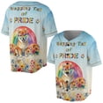 thumbnail image 3 of Wagging Tail Shiba Inu Celebrates Rainbow Pride Month LGBT LGBTQ+ All Over Print 3D Baseball Shirt Shibas Dog Lovers Gifts Idea Softball Sport - 01003, 3 of 6