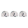 thumbnail image 3 of sweethay Ducha Gorros de baño Estampado de flores Impermeable Reutilizable Lazo elástico Grueso Turbante ajustable Sombrero universal Type1 NO1, 3 of 6