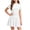 White, variant on FchengtaiS Athletic Dress for Girls Short Sleeve Crewneck Pleated Tennis Dress Summer Casual Golf Clothes Outifits