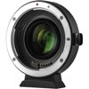 EF-EOS M2 Lens Adapter 0.71x Speed Booster for Canon EF Lens to EOS EF-M Mirrorless Camera M M2 M3 M5 M6 M10 M50 M100 AF Auto Focus Reducer - with USB update port