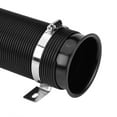 thumbnail image 5 of Dingln 76mm De 3 Pulgadas De Admisión De Aire Frío Del Coche Universal Tubo De Entrada De Conductos Flexibles Tubo De La Manguera Kit Negro, 5 of 8