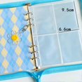 thumbnail image 3 of Photo Album A5 Zipper Mini Transparent Insert Binder Picture Postcard Album Book for Commemoration Blue Photo Album, 3 of 3