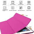 thumbnail image 5 of DuraSafe Cases for OLD Model iPad 4 / iPad 3 / iPad 2 - 9.7 inch [ A1458 A1459 A1460 A1403 A1416 A1430 A1395 A1396 A1397 ] Tri Fold Smart Cover with Translucent Back, Auto Sleep/Wake - Pink, 5 of 8