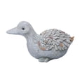 thumbnail image 4 of Estatua de pato, figura de animal, decoración, escultura de resina para patio, césped, jardín. Pato mentiroso, 4 of 9
