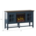 thumbnail image 4 of Classic Flame Fireplace TV Stand for TVs up to 60", in Fontana Blue, 4 of 10