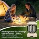 thumbnail image 1 of Lámpara de tienda de campaña con carga rápida tipo C – Luz de camping con atenuación continua para uso en exteriores y doméstico, linterna portátil y recargable, 1 of 6