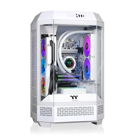 Thermaltake LCGS Reactor 7897XS Gaming Desktop (AMD Ryzen(tm) 7 7800X3D, 32GB 5600MT/s DDR5 RGB Memory, AMD Radeon(tm) RX 9070 XT, 2TB NVMe M.2, WiFi, Windows 11) T3WT-B650-97X-LCS