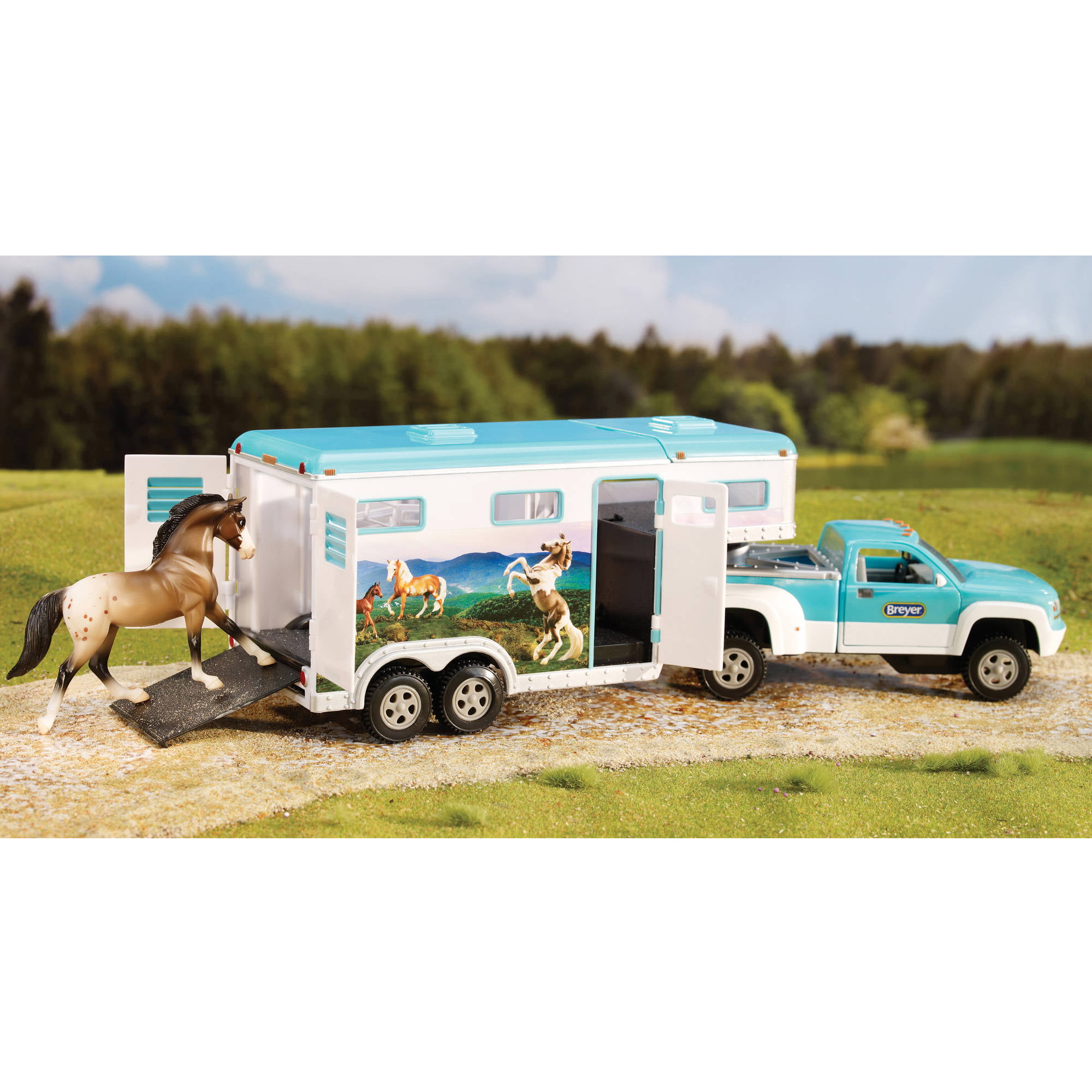 breyer stablemates truck and gooseneck trailer