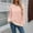 Pink, variant on SYMOID Womens Gray Sweatshirt, Nylon Spandex Soft Stretch Loose Fit Crew Neck w/ Contrast Trim for Everyday Casual Wear,Size S
