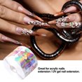 thumbnail image 4 of Moglad - Guía de pegatinas para uñas, forma de mariposa, para extensiones de uñas acrílicas, gel UV, 100 unidades, 4 of 9