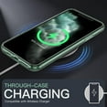 thumbnail image 7 of JETech Magnetic Case for iPhone 11 Pro Max 6.5-Inch Compatible with MagSafe Wireless Charging, Shockproof Phone Bumper Cover, Anti-Scratch Clear Back (Midnight Green), 7 of 7