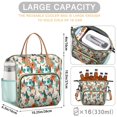 thumbnail image 5 of Pioneer Flower Floral Print Pattern Womens Lunch Box for Work,Insulated Large Lunch Bag for Tween and Teen,Loncheras Para Mujer,Leakproof Adult Lunch Bag for Work,Beach,Travel,Picnic,Camping, 5 of 7