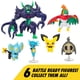 thumbnail image 2 of Juego de figuras Pokémon Battle Ready con Grimmsnarl de 11,4 cm, 6 unidades, 2 of 8