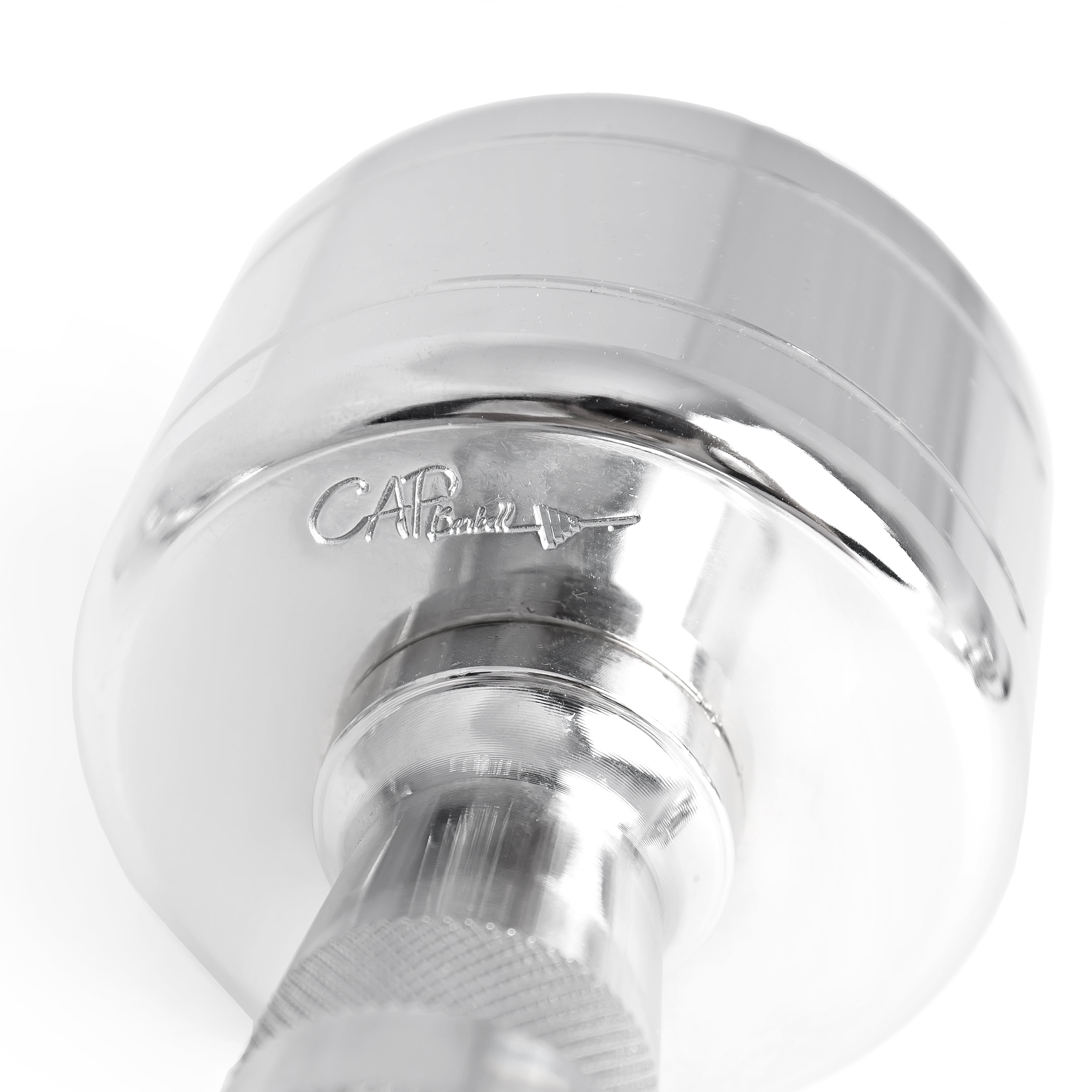 CAP Barbell Contoured Handle Chrome Dumbbell, Single, 8 lbs