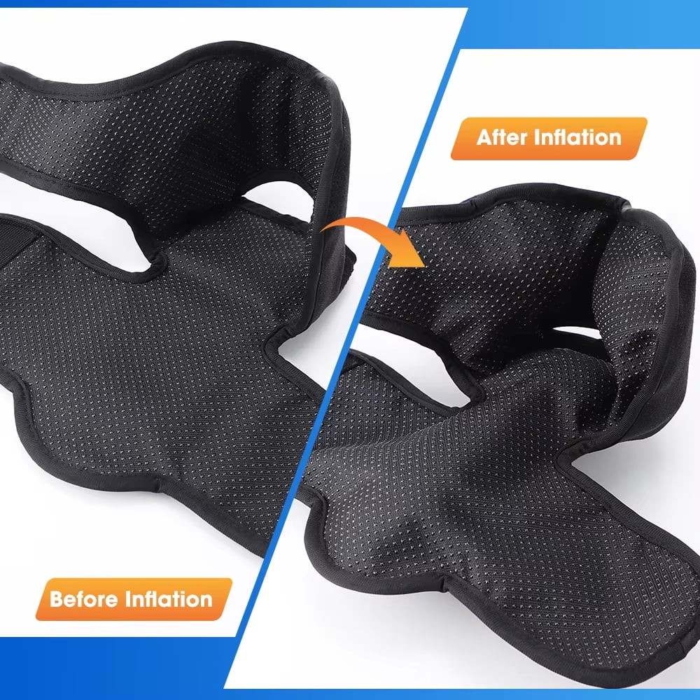 Dual Airbag Foot Ankle Massager 4 Levels Heating 3 Air Compression Kneading Massage Hot Compress Electric Heating Ankle Guard