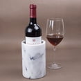 thumbnail image 4 of Creative Home Refroidisseur de Vin en Marbre Blanc Naturel, Outil Crock, 4 of 5