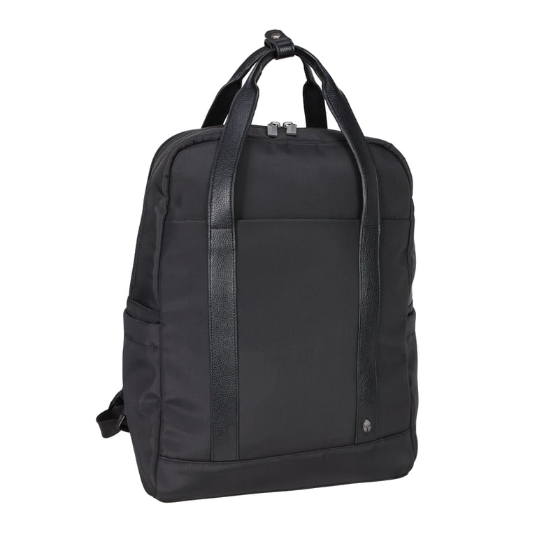 Btl 16-inch Nylon Convertible Travel Backpack Tote with 15-inch Laptop Sleeve, Black, Adult Unisex, Size: One size Btl 16-inch Nylon Convertible Travel Backpack Tote with 15-inch Laptop Sleeve, Black, Adult Unisex, Size: One size