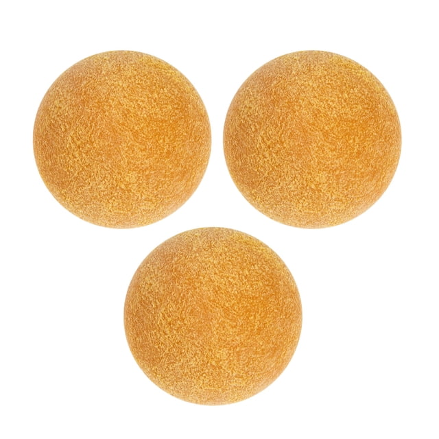 OUNONA 3pcs Portable Wear Resistant Foosball Balls For Table Soccer Replacement Lightweight Balls For Games And Decor